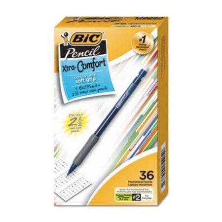 BIC Bic Corporation MPG36BK Xtra-comfort Mechanical Pencil; 0.7 Mm; Assorted; MPG36BK